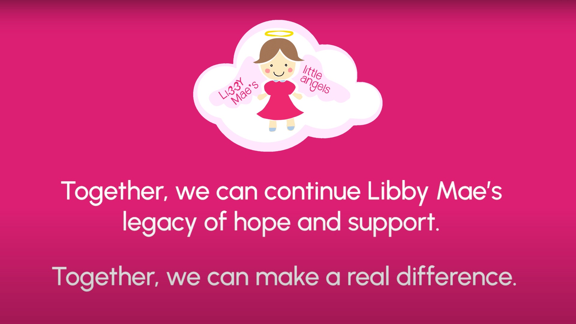 libby mae charity video