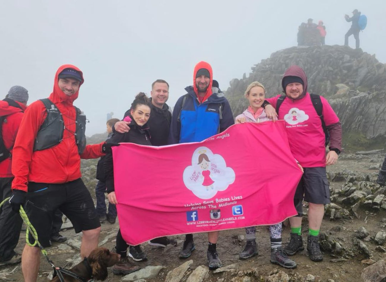 Libby Mae's Little Angels Snowdon Walk